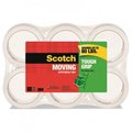 Scotch MMM Tough Grip Moving Packaging Tape, 6 Roll Per Pack 35006ESF